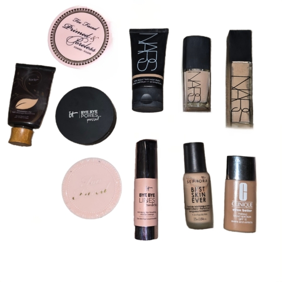 Foundation & Setting Powder Bundle Please Read Description!! {Nars Too Faced}